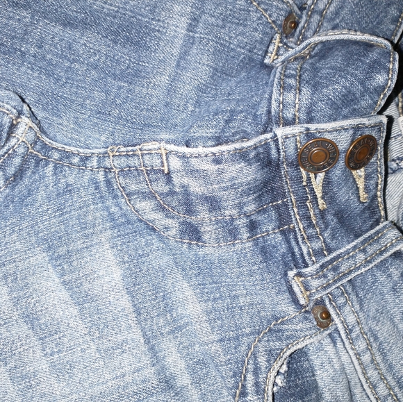 Wet Seal Super low rise jean trousers sz0short - Picture 2 of 6